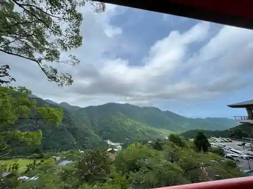 熊野那智大社の景色