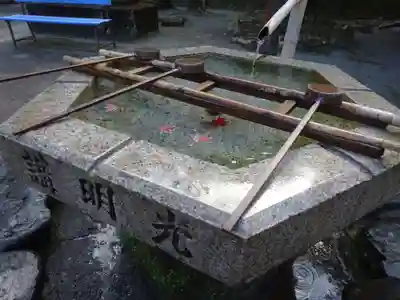 最乗寺（道了尊）の手水舎