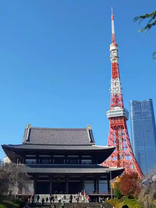 増上寺の本殿・本堂