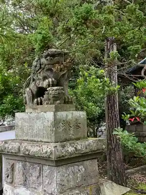 小名浜諏訪神社 ~海の鎮守様~の狛犬