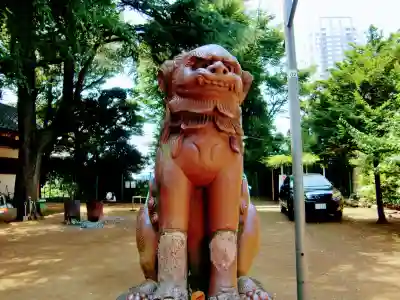 品川神社の狛犬