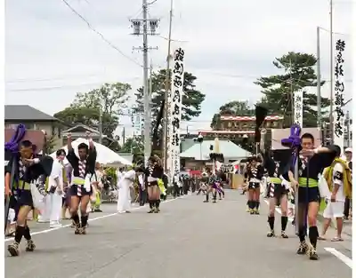 八幡津島神社のお祭り