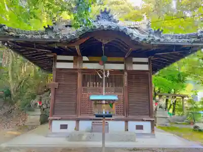 長谷山口坐神社の本殿・本堂