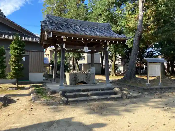 伊賀々原神社(木賀)の手水舎
