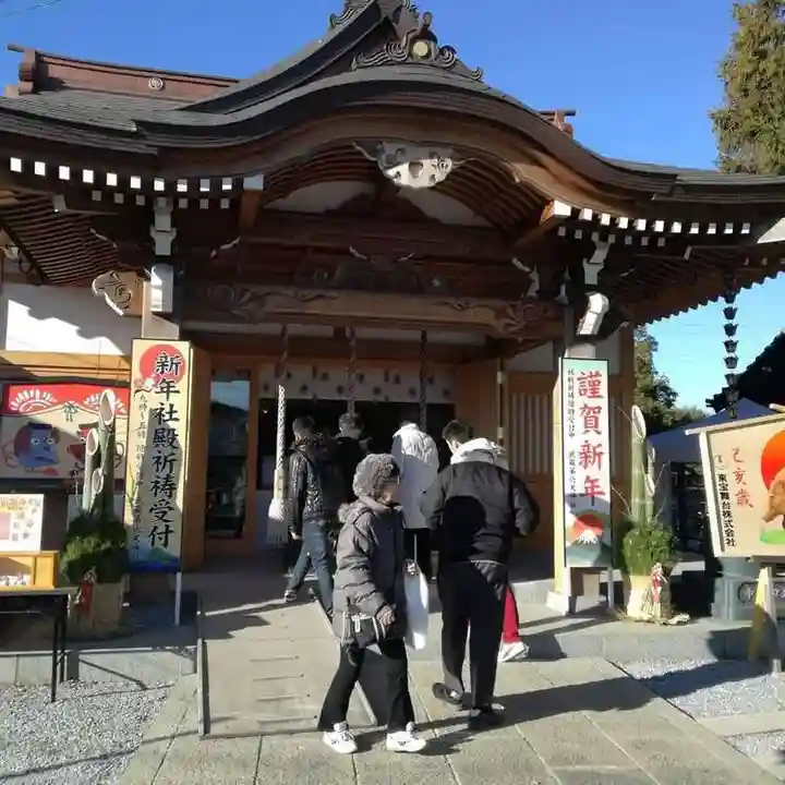 武蔵第六天神社の本殿・本堂