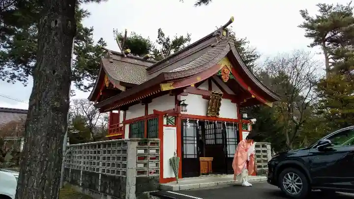 北鎮安全神社の本殿・本堂
