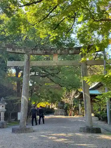 六所神社の鳥居