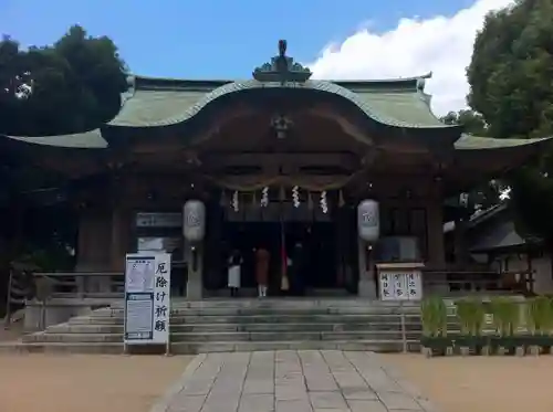 坐摩神社の本殿