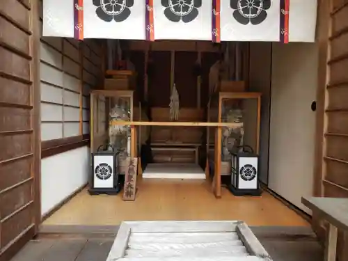 老杉神社の本殿・本堂