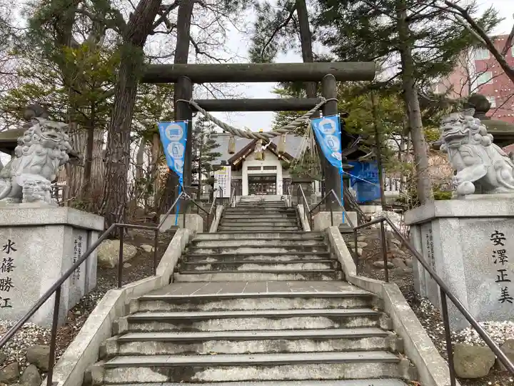 手稲神社の鳥居