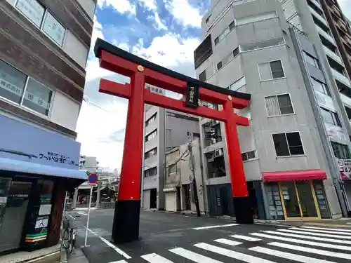 下谷神社の鳥居