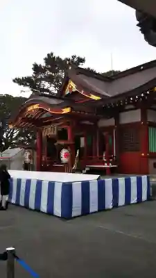 稲毛浅間神社の本殿・本堂