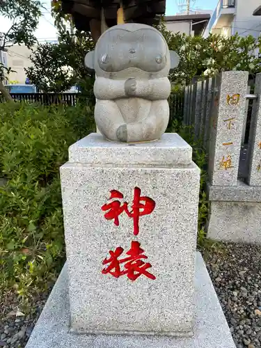 猿江神社の狛犬