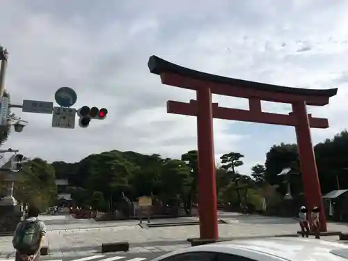 鶴岡八幡宮の鳥居