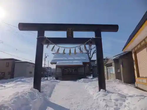 朝里神社の鳥居