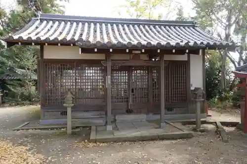 鏡作伊多神社の本殿