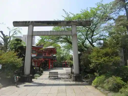 千葉神社の鳥居