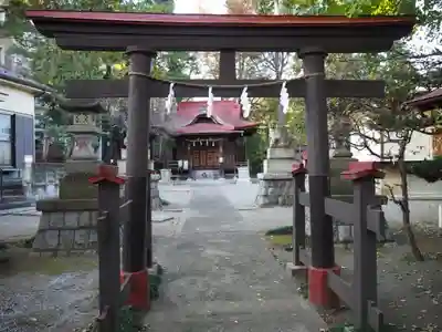 松が丘北野神社の鳥居