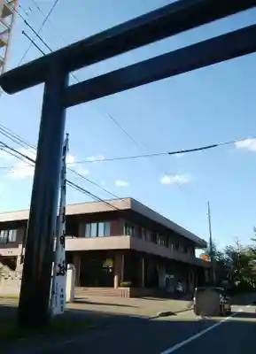 帯廣神社の鳥居