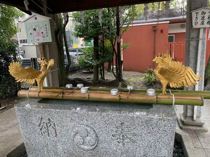 富岡八幡宮の手水舎