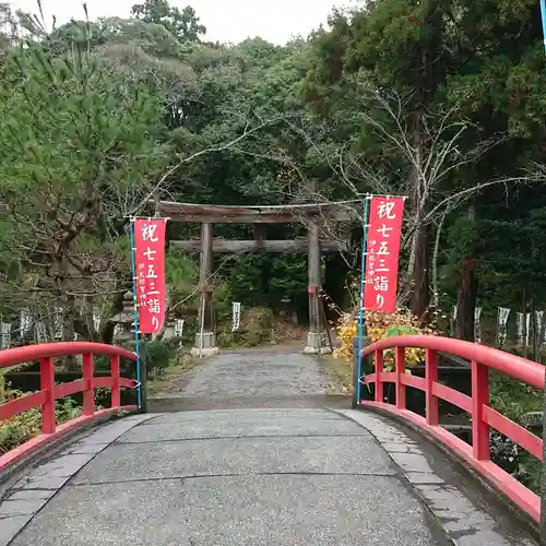 伊太祁曽神社の鳥居