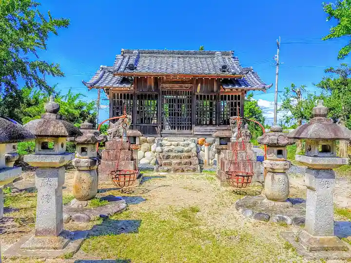 神明社(西鵜之本)の本殿・本堂