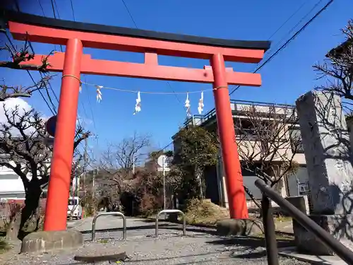 荏柄天神社の鳥居