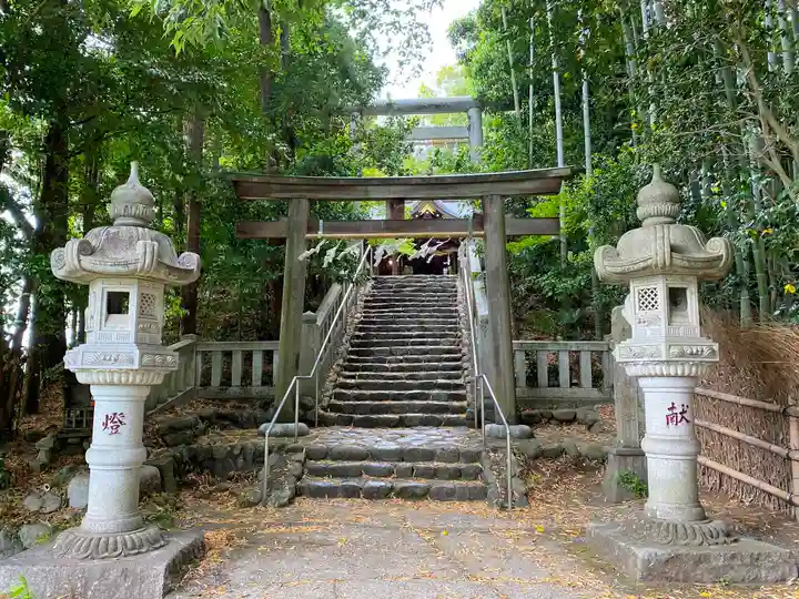 阿蘇神社の鳥居