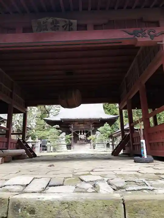 田村神社の本殿・本堂