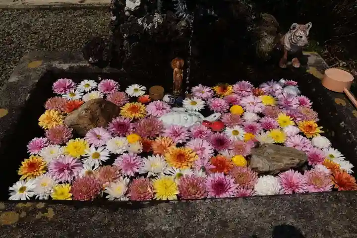 曹洞宗 永松山 龍泉寺の手水舎