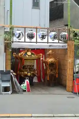 鳩森八幡神社のお祭り