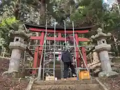 大宮温泉神社の鳥居