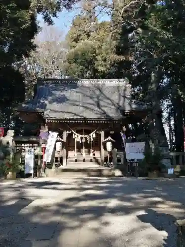 間々田八幡宮の本殿