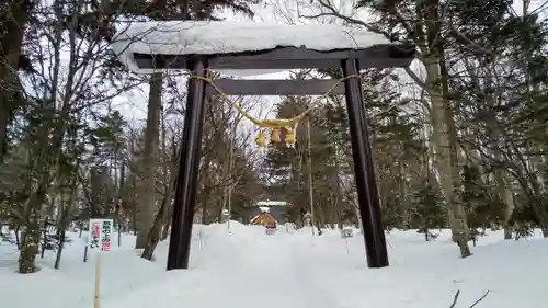 士別神社の鳥居