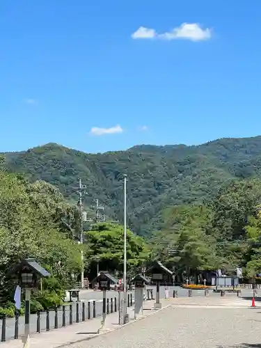 宝登山神社の景色