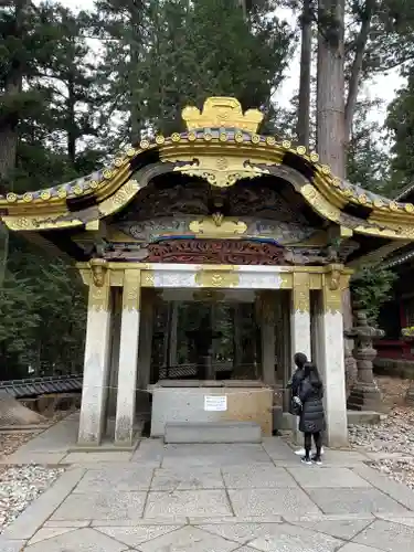 日光東照宮の手水舎