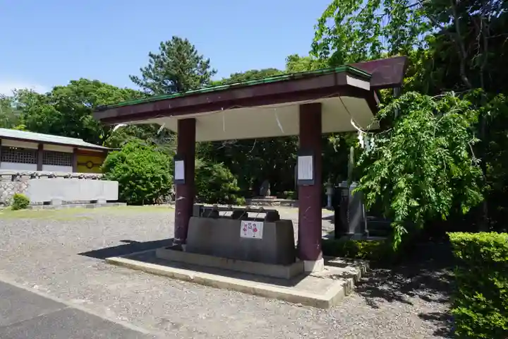 千葉縣護國神社の手水舎