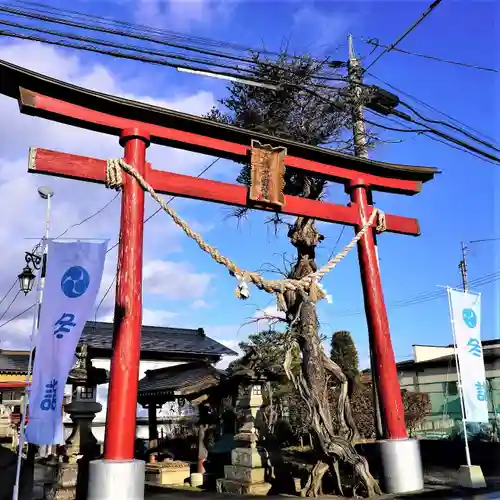 大鏑神社の鳥居