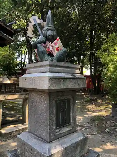 清洲山王宮　日吉神社の狛犬