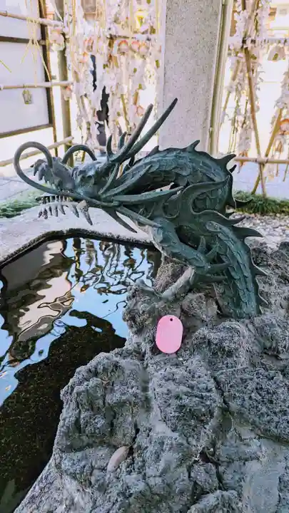 菊田神社の手水舎