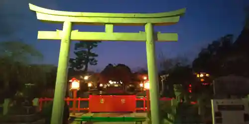 車折神社の鳥居