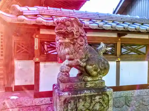 勝手神社（金谷勝手神社）の狛犬