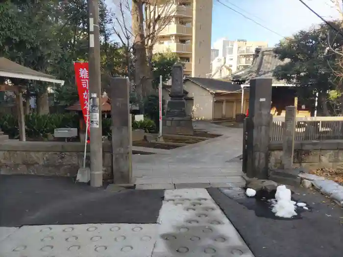 清土鬼子母神堂の建物その他