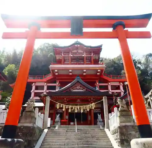 草戸稲荷神社の鳥居