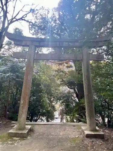 蝉丸神社の鳥居