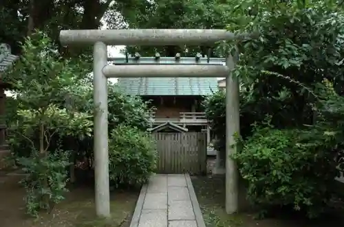 藤森神社の鳥居