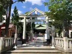 お三の宮日枝神社の鳥居