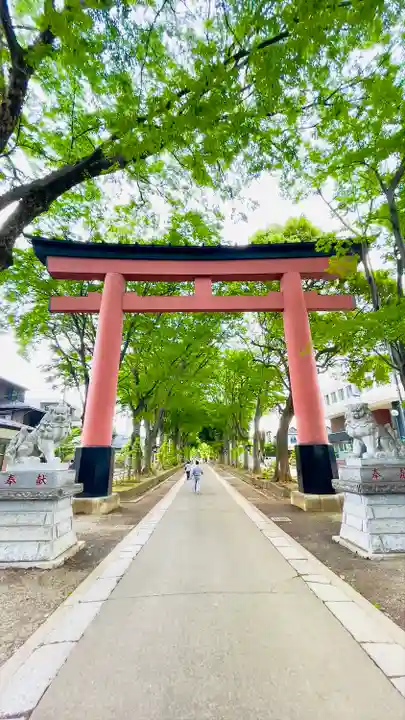 武蔵一宮氷川神社の鳥居