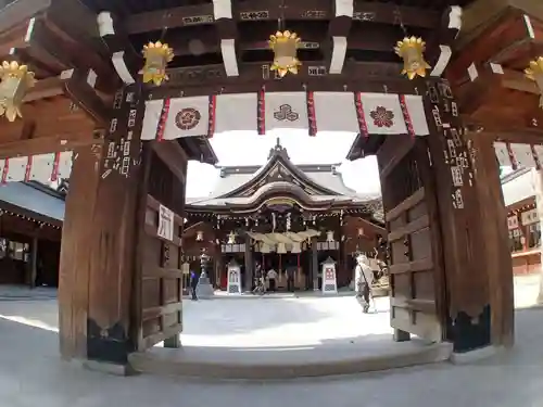 櫛田神社の山門