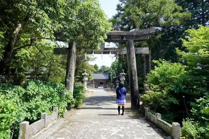 大神山神社本宮の鳥居